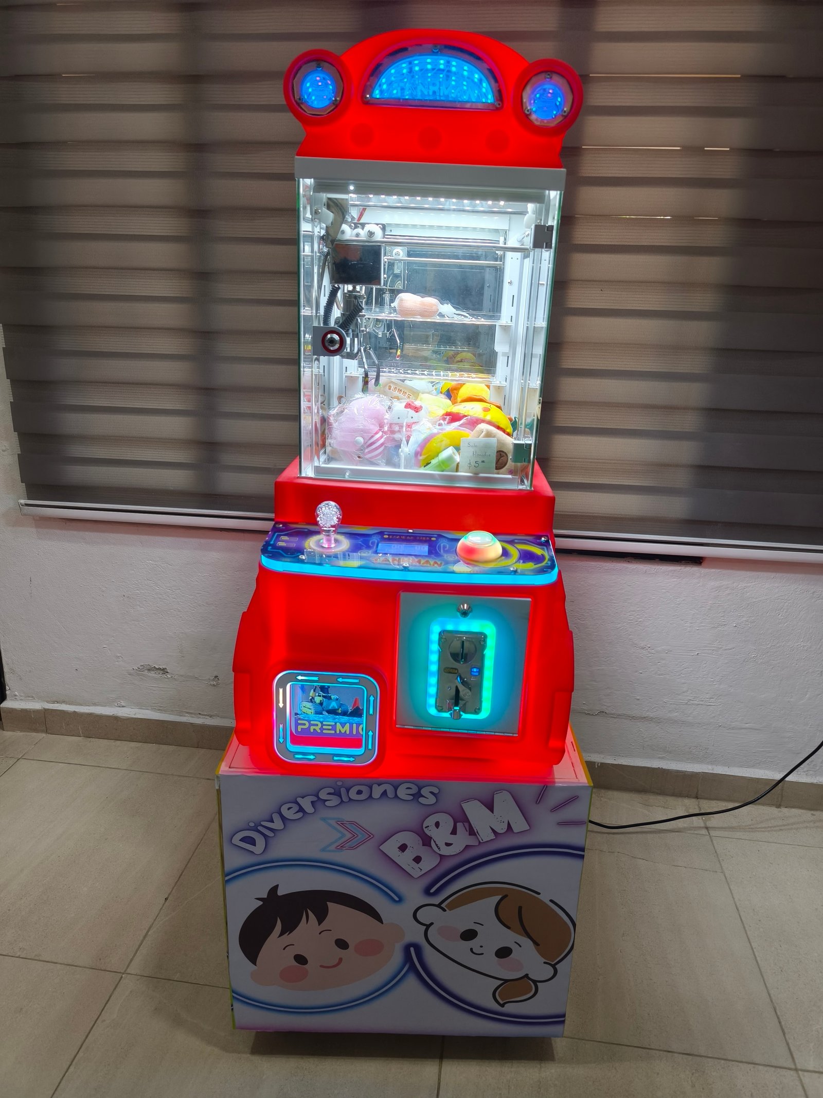 Máquina Tankman — Diversiones B&M
